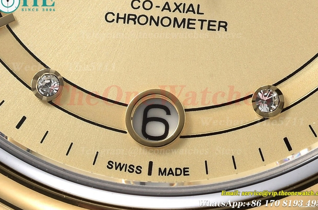 LE 32.7mm De Gold YG MY8215 Dial GDF Prestige Ville Ladies 0224